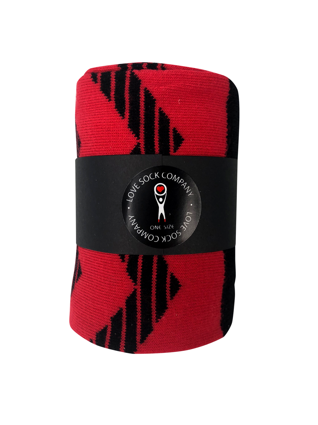 Zig Zag Red Box (1) - LOVE SOCK COMPANY