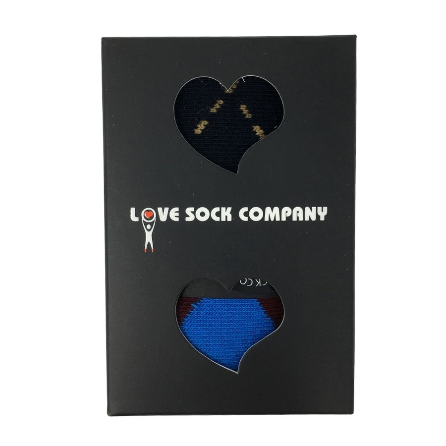 Argyle Groomsmen Dress Socks for Wedding Burgundy - LOVE SOCK COMPANY