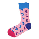 Chameleon Colorful Novelty Crew Socks (Unisex) - LOVE SOCK COMPANY