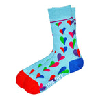 Love Sock Company Fun Colorful Heart Patterned Women's Novelty Crew Socks Orlando Gift Box - LOVE SOCK COMPANY