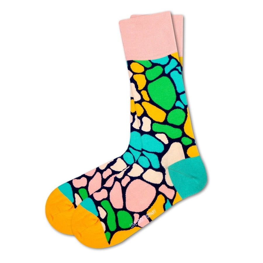 Giraffe Colorful Novelty Crew Socks (Unisex) - LOVE SOCK COMPANY