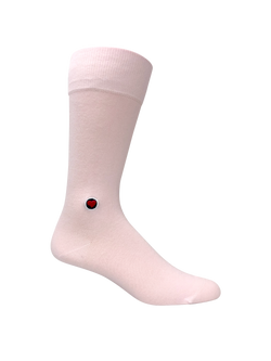 Pink Solid Socks (M) - LOVE SOCK COMPANY