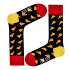 Love Sock Company Pizza Novelty Crew Socks (Unisex) - LOVE SOCK COMPANY